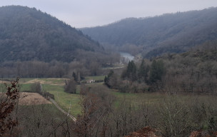 Le sentier de la méridienne